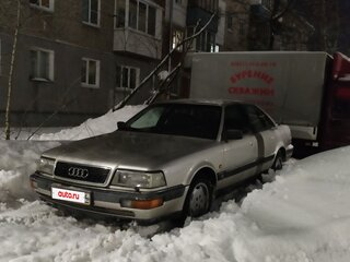 1989 Audi V8, серебристый, 350000 рублей, вид 3