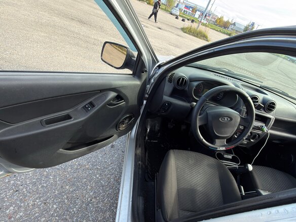 2012 Lada (ВАЗ) Granta I, серый - вид 6