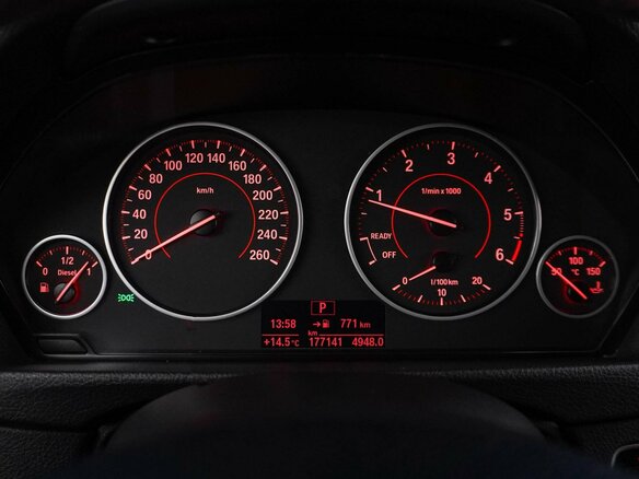 2014 BMW 3 серии 320d xDrive VI (F3x), синий - вид 19