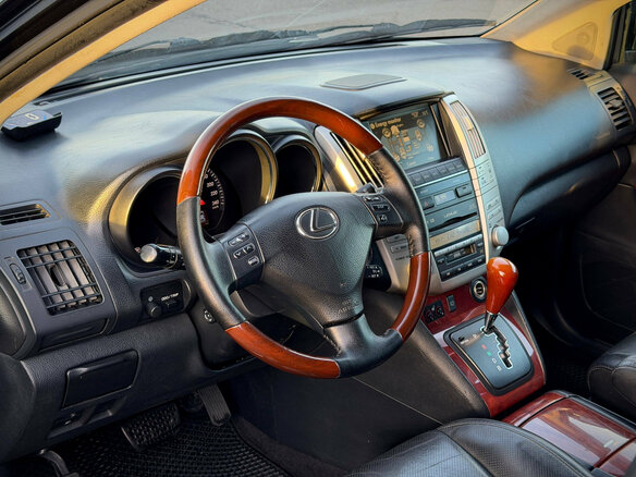 2007 Lexus RX 400h II Рестайлинг, чёрный, 1380000 рублей - вид 14