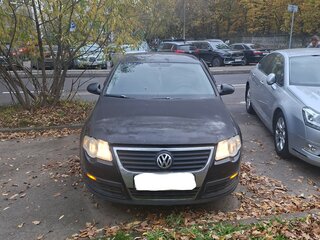 2008 Volkswagen Passat B6, чёрный, 350000 рублей, вид 2