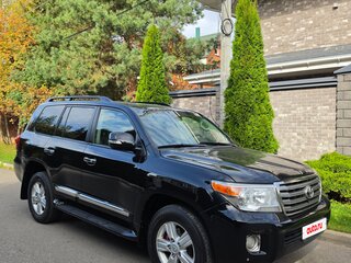 2013 Toyota Land Cruiser 200 Series Рестайлинг 1, чёрный, 3050000 рублей, вид 5