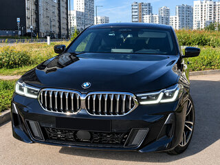 2022 BMW 6 серии Gran Turismo 620d IV (G32) Рестайлинг, чёрный, 5700000 рублей, вид 1