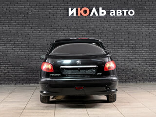 2007 Peugeot 206, чёрный, 160000 рублей, вид 2