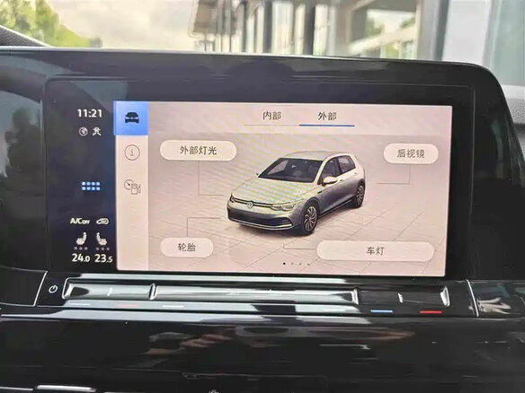 2024 Volkswagen Golf VIII Рестайлинг, белый, 2150606 рублей - вид 12