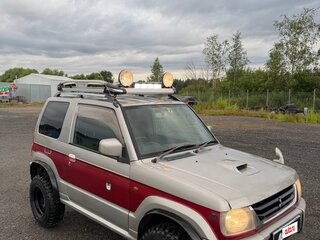 2001 Mitsubishi Pajero Mini II, серый, 390000 рублей, вид 3