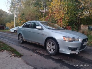 2008 Mitsubishi Lancer X, серебристый, 420000 рублей, вид 2