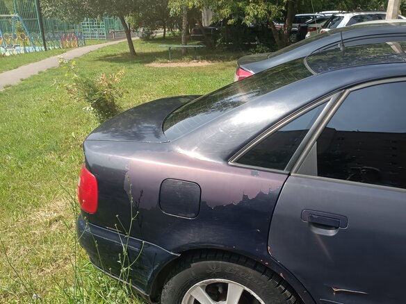 1998 Audi A4 I (B5), синий, 320000 рублей - вид 6