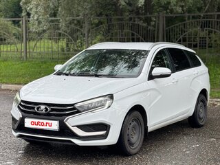2024 Lada (ВАЗ) Vesta SW I Рестайлинг (NG), белый, 1450000 рублей, вид 1