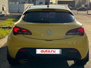 2012 Opel Astra GTC J Рестайлинг, жёлтый, 660000 рублей, вид 4