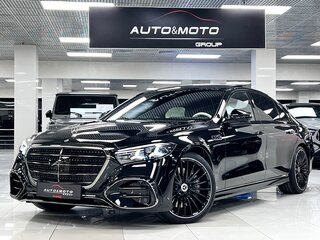 2026 Mercedes-Benz S-Класс 580 Long 4MATIC VII (W223) Рестайлинг, чёрный, 32999000 рублей, вид 4
