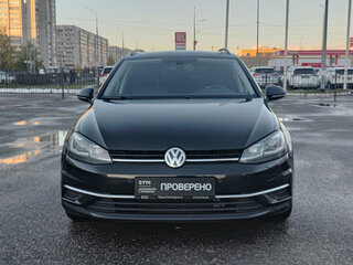 2018 Volkswagen Golf VII Рестайлинг, чёрный, 1820000 рублей, вид 2