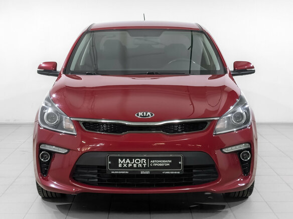 2017 Kia Rio IV, красный, 1455000 рублей - вид 1