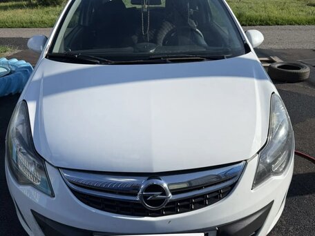 2013 Opel Corsa D Рестайлинг II, белый, 380000 рублей, вид 1