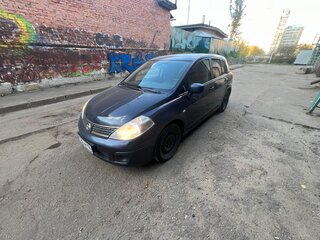 2008 Nissan Tiida I, синий, 750000 рублей, вид 1