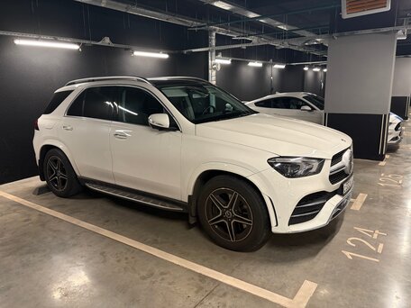 2019 Mercedes-Benz GLE 450 II (V167), белый, вид 3