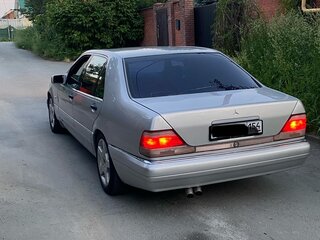 1998 Mercedes-Benz S-Класс 500 Long III (W140) Рестайлинг, серебристый, 800000 рублей, вид 5