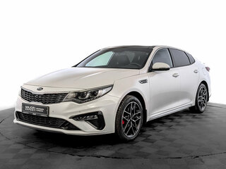 2019 Kia Optima IV Рестайлинг, белый, 2080000 рублей, вид 1