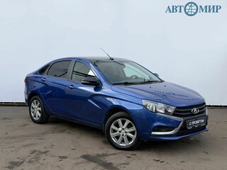 2021 Lada (ВАЗ) Vesta I, синий, 939000 рублей, вид 3