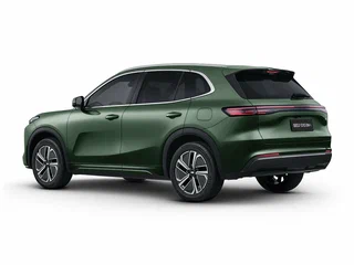 2026 Geely EX5 Гибрид EM-R, зелёный, 3829990 рублей, вид 4