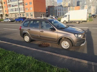 2020 Lada (ВАЗ) Granta Cross I Рестайлинг, коричневый, 720000 рублей, вид 3