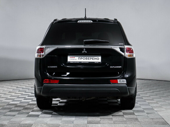 2014 Mitsubishi Outlander III, чёрный, 1339000 рублей - вид 5