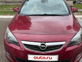 2010 Opel Astra J, красный, 540000 рублей, вид 1