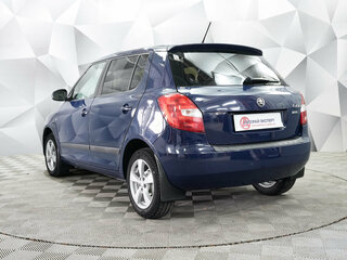 2012 Skoda Fabia II Рестайлинг, синий, 495000 рублей, вид 3
