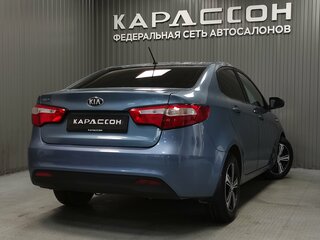 2014 Kia Rio 4-speed III, голубой, 780000 рублей, вид 2