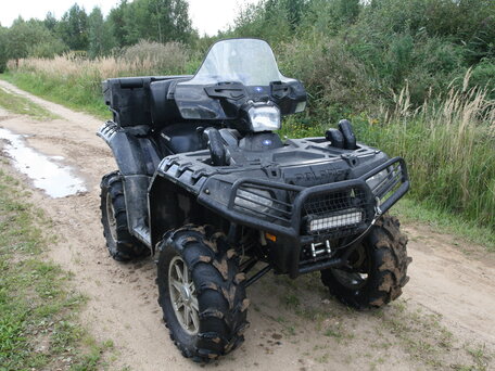 2014 Polaris Sportsman 850, чёрный, 400000 рублей, вид 3