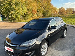 2013 Opel Astra J Рестайлинг, чёрный, 600000 рублей, вид 1