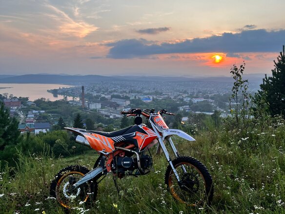 2023 BSE MX 125, оранжевый, 57000 рублей