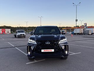 2015 Lexus LX 570 III Рестайлинг 2, синий, 7000000 рублей, вид 2