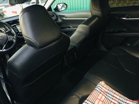 2018 Toyota Camry VIII (XV70), чёрный, 3050000 рублей - вид 15