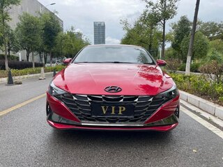 2022 Hyundai Elantra VII (CN7), красный, 1332000 рублей, вид 2