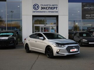 2017 Hyundai Elantra VI (AD), серебристый, 1300000 рублей, вид 1
