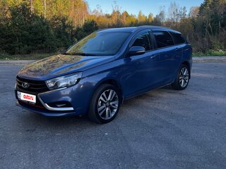 2019 Lada (ВАЗ) Vesta SW I, синий, 1100000 рублей, вид 1