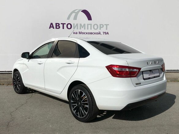 2020 Lada (ВАЗ) Vesta I, белый, 895000 рублей - вид 3