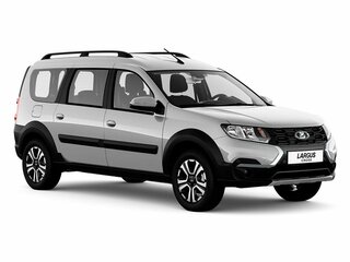 2026 Lada (ВАЗ) Largus Cross I Рестайлинг, серебристый, 2017000 рублей, вид 1