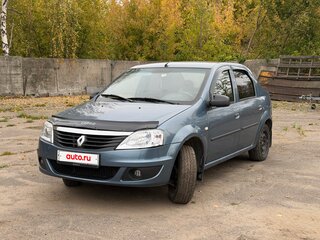 2012 Renault Logan I Рестайлинг, синий, 300000 рублей, вид 1