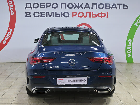 2020 Mercedes-Benz CLA 200 II (C118, X118), синий - вид 4