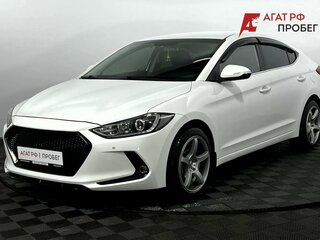 2017 Hyundai Elantra VI (AD), белый, 1650000 рублей, вид 1
