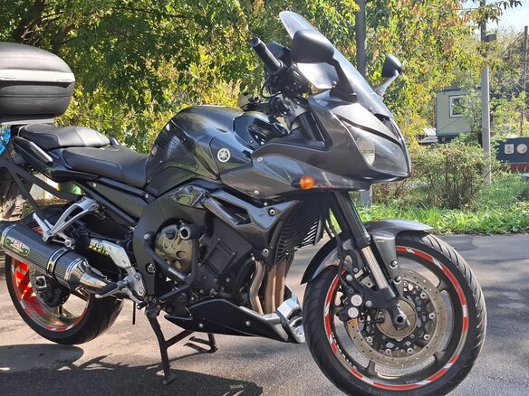 2009 Yamaha FZ1, чёрный, 550000 рублей - вид 7