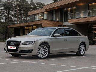 2011 Audi A8 Long III (D4), бежевый, 3600000 рублей, вид 1