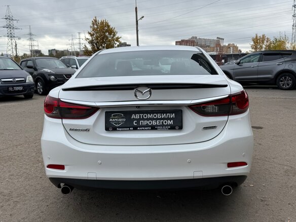 2014 Mazda 6 III (GJ), белый, 1580000 рублей - вид 6