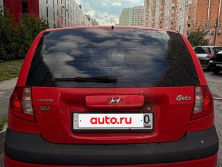 2008 Hyundai Getz I Рестайлинг, красный, 348000 рублей, вид 3