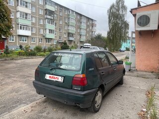 1995 Volkswagen Golf III, зелёный, 150000 рублей, вид 2