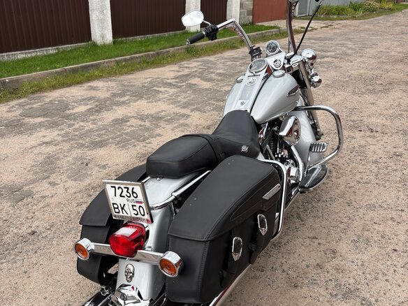 2001 Harley-Davidson Road King, белый, 730000 рублей - вид 2