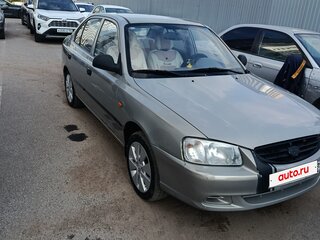 2007 Hyundai Accent ТагАЗ II, бежевый, 235000 рублей, вид 2