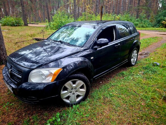 2008 Dodge Caliber I, чёрный, 420000 рублей